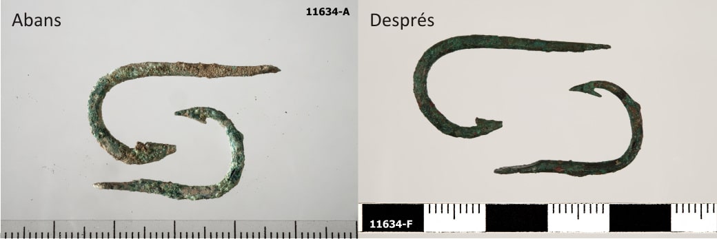 Bronze hooks for domestic use